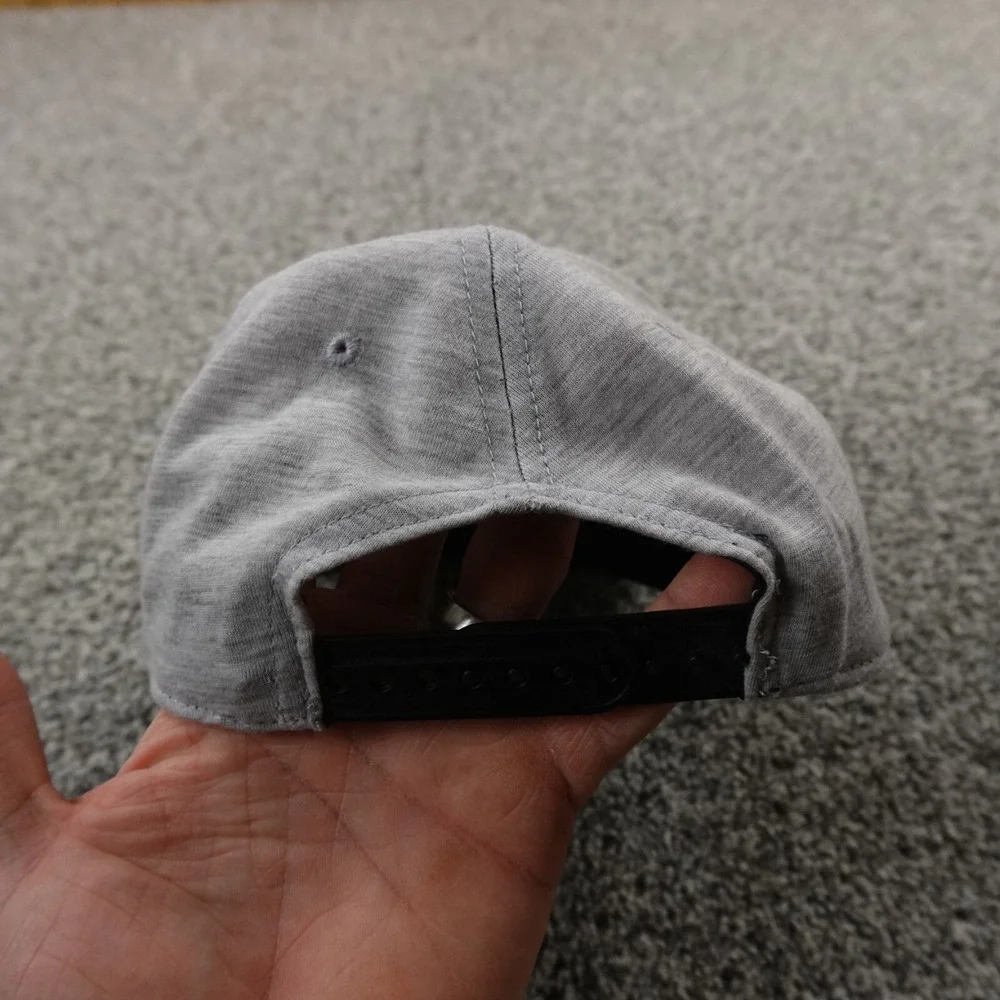 Roblox Hat Boys Gray OSFM Adjustable Snap Back Cap Game Gaming Gamer Youth Child